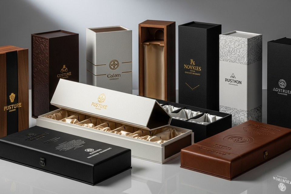 Luxury custom wine box