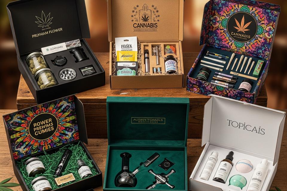 Marijuana Products Packaging Boxes