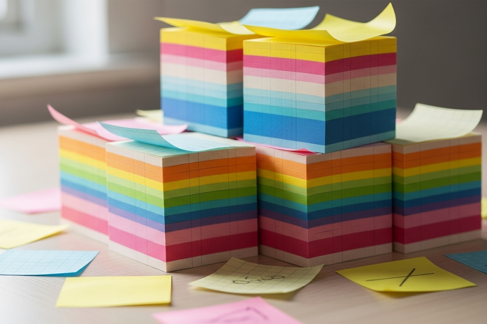 Memo Pad Blocks
