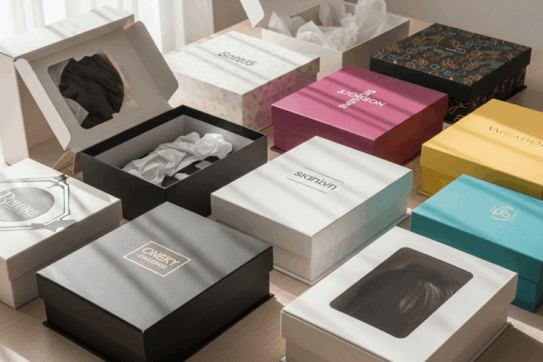 Packaging Hair Extensions