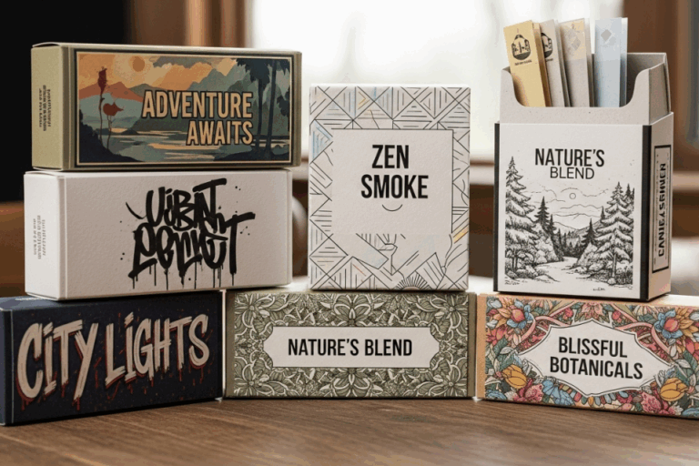 Variety of Cannabis Packaging