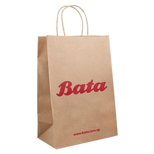 cheap custom logo printed grocery Paper Gift Bags Maker