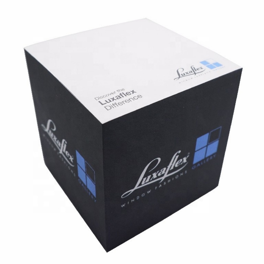 custom 100mm cubic note cubes 4 sides Paper cube Exporters