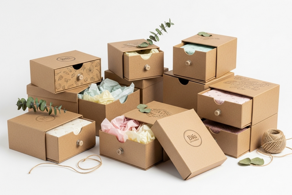 custom Paper Drawer Boxes