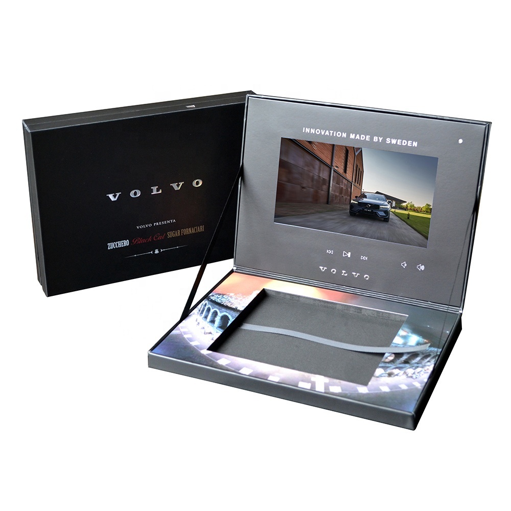 custom luxury lcd screen Video Packaging & Boxes Exporter