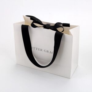 custom luxury printed Paper Gift Bags cardboard Vendor