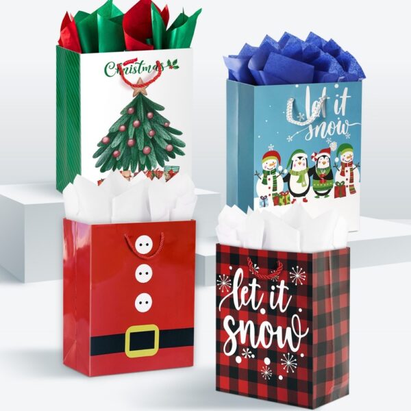 custom printed ECO friendly Paper Gift Bags Exporters