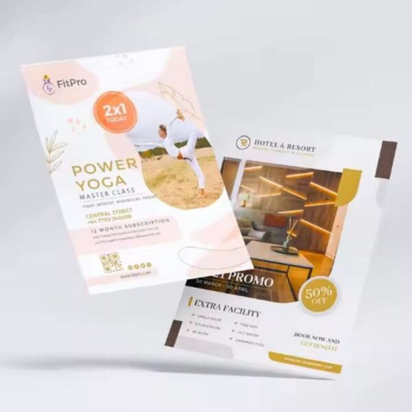 custom size poster brochure flyer Printing Services Dealers