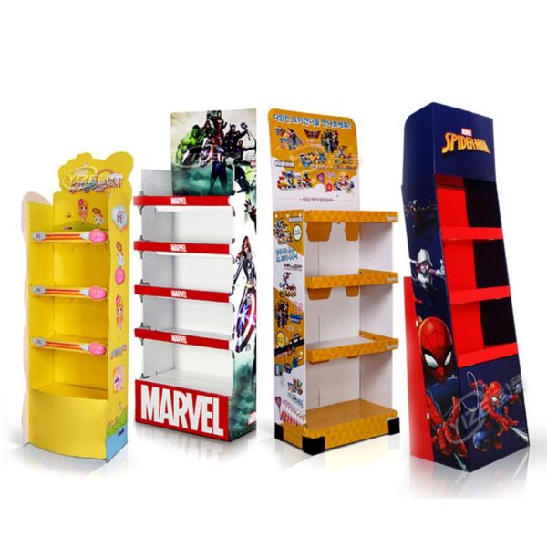 custom snack Cardboard Displays chips candy product Dealer