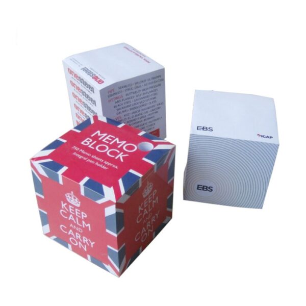 custom sticky notes wooden pallet memo notes cube Make