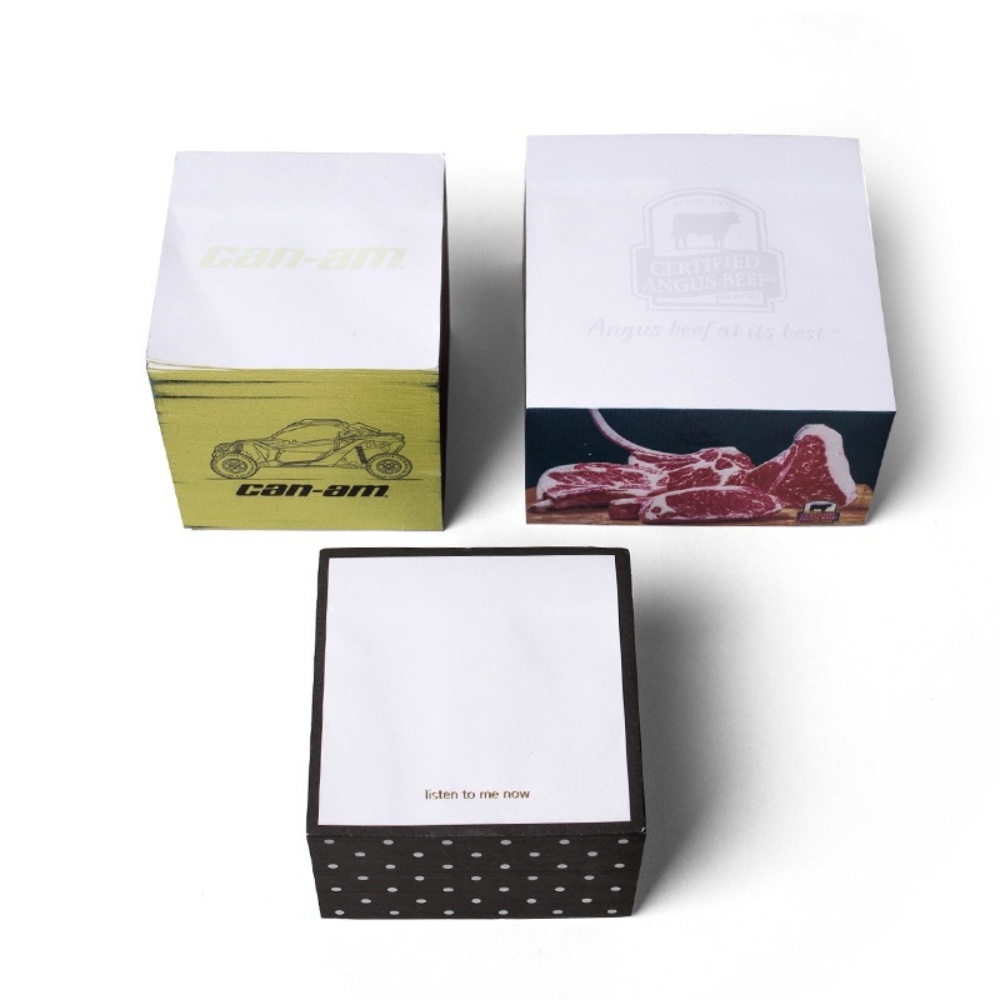 customized memo pad cube sticky notes wooden Manufacturers