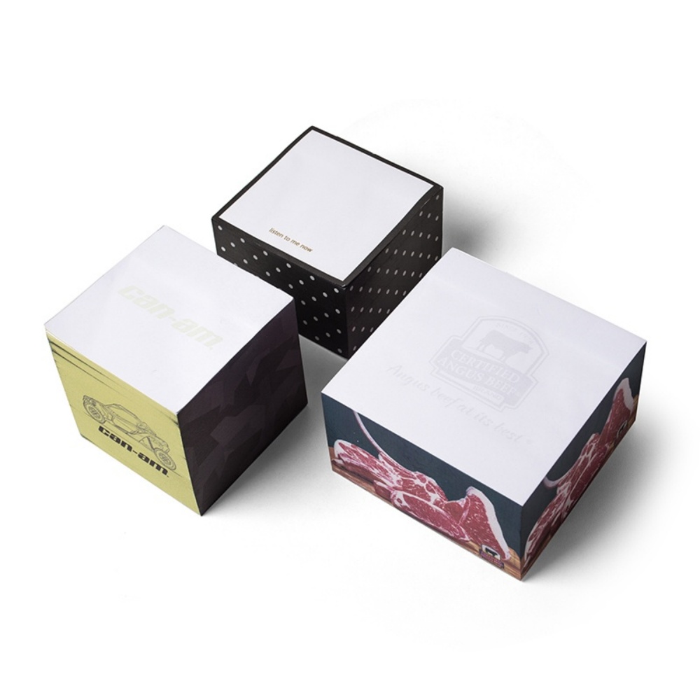 customized memo pad cube sticky notes wooden Manufacturers