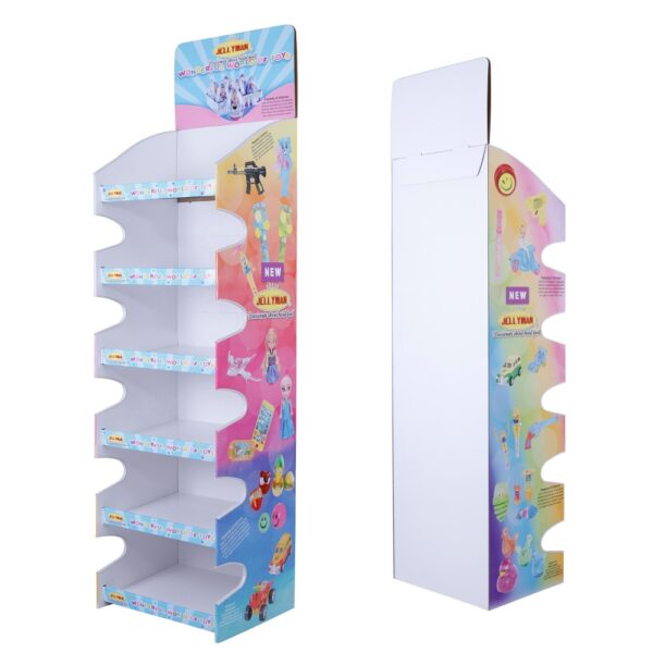 folding floor cardboard displays for perfume Wholesaler