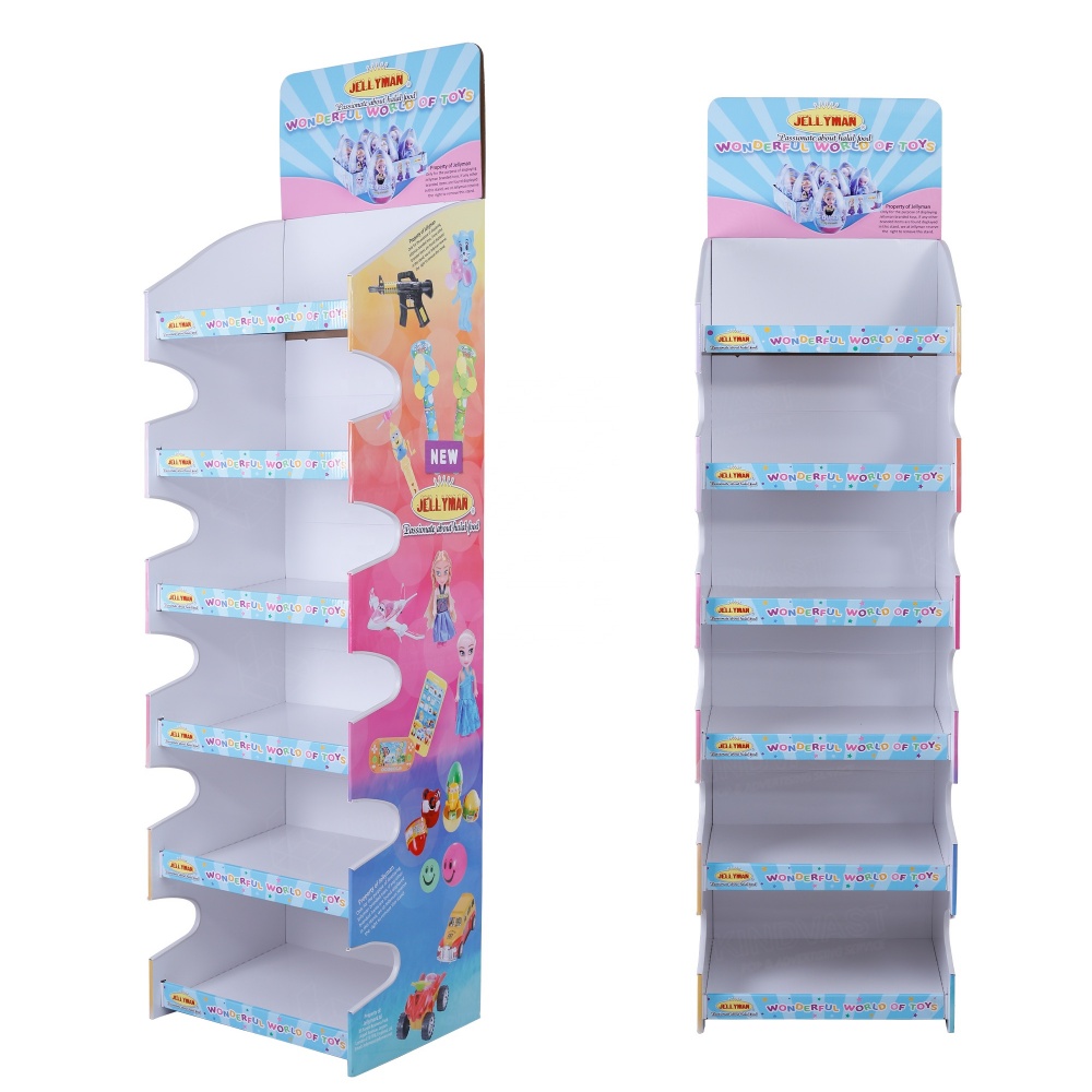 folding floor cardboard displays for perfume Wholesaler
