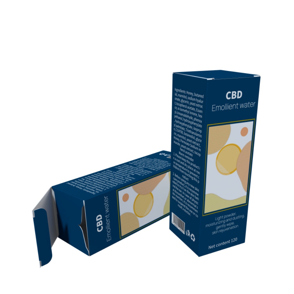 luxury lotion folding box cosmetic Custom CBD Boxes Maker