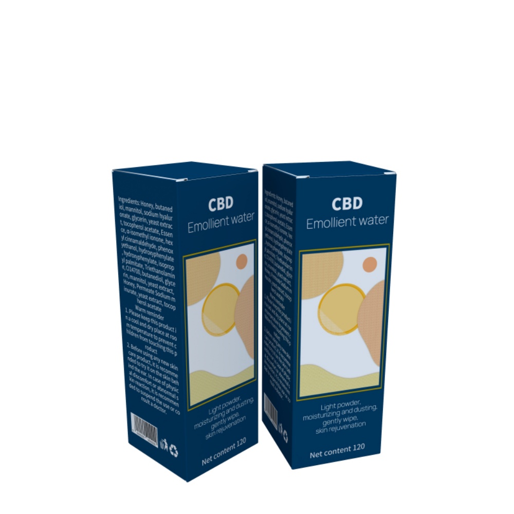 luxury lotion folding box cosmetic Custom CBD Boxes Maker