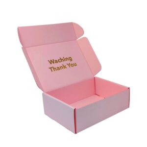 modern design flat custom Colored Corrugated Boxes Maker