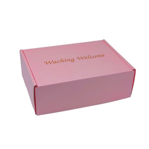 modern design flat custom Colored Corrugated Boxes Maker