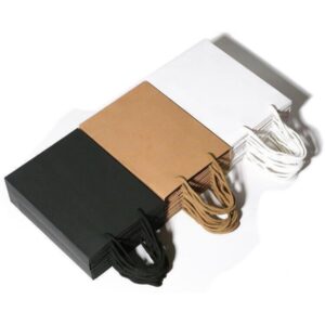 portable reusable kraft paper gift shopping bag Exporter
