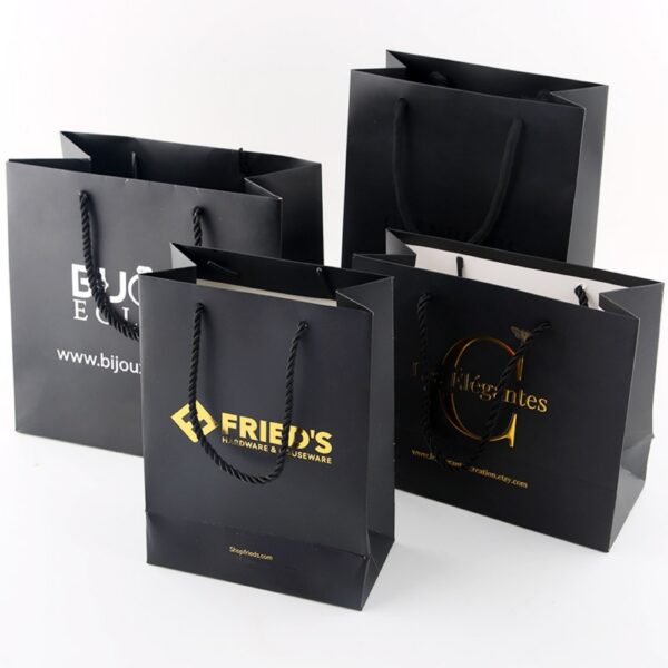 wholesale paper bag shopping luxury clothes Manufacturer