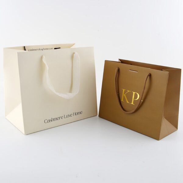 wholesale paper bag shopping luxury clothes Manufacturer