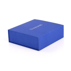 Blue Magnetic Light Therapy Device Box with Foam Insert