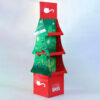 Christmas Tree Corrugated Retail Display Stand with Shelves Christmas Tree Corrugated Retail Display Stand with Shelves