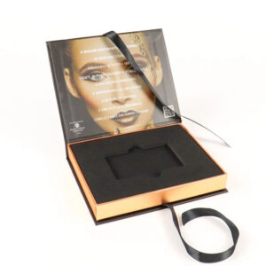 Cosmetic VIP Membership Card Gift Box with Foam Insert