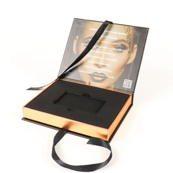 Cosmetic VIP Membership Card Gift Box with Foam Insert Cosmetic VIP Membership Card Gift Box with Foam Insert
