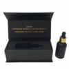 Custom Black Hair Serum Rigid Gift Box with Foam Insert