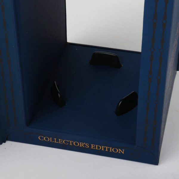Custom Luxury Book-Style Wine Gift Box with Gold Foil Logo