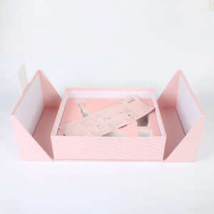 Custom Pink Hair Dryer Gift Box with Insert