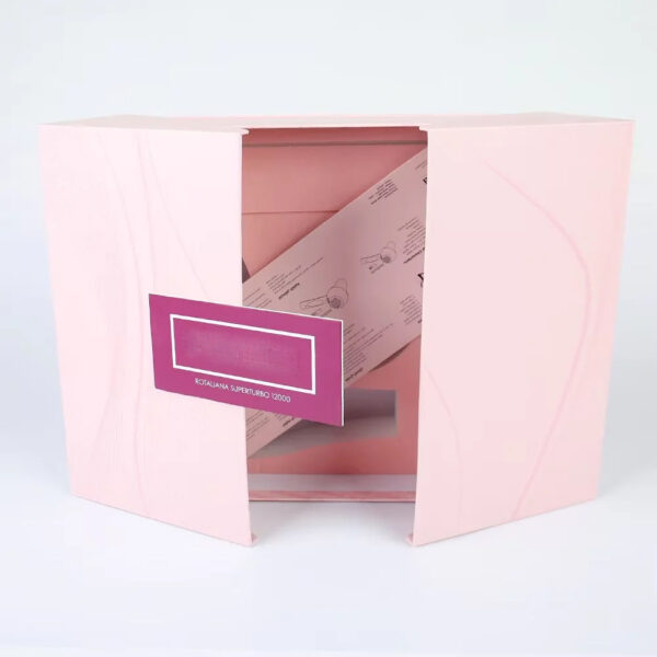 Custom Pink Hair Dryer Gift Box with Insert