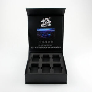E-Liquid Rigid Box with Built-in Video Screen
