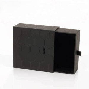 Hexagon Printed Rigid Drawer Fashion Accessory Gift Box