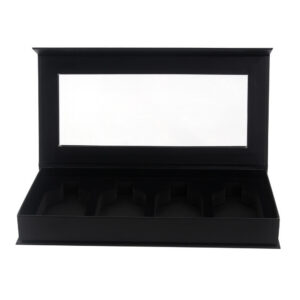 Logo Printed Cocktail Bottle Gift Box with Window Insert