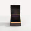 Luxury Hinged Candle Jar Rigid Gift Box with Gold Foil Rim