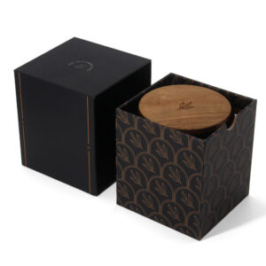 Luxury Rigid Drawer Candle Gift Box with Printed Sleeve