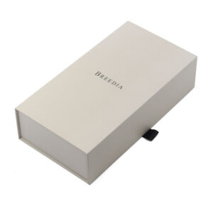 Luxury Rigid Engagement Ring Packaging Box with Foam Insert