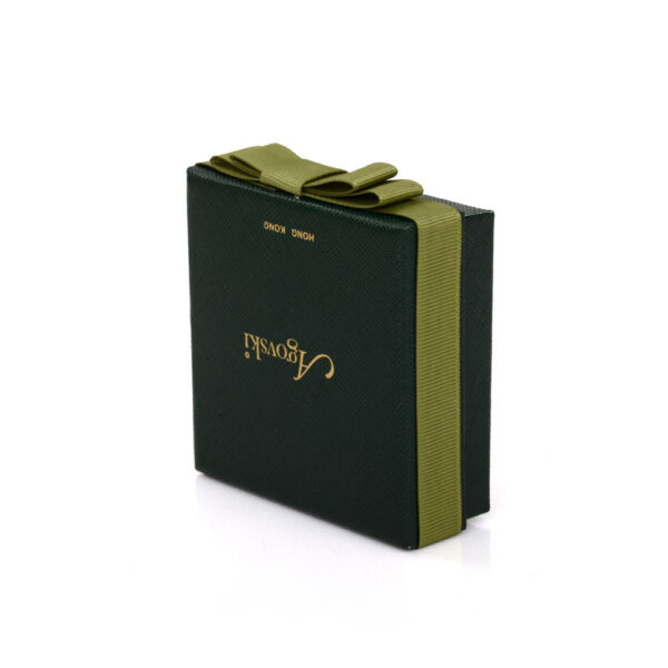 Luxury Rigid Jewelry Gift Box with Grosgrain Ribbon Luxury Rigid Jewelry Gift Box with Grosgrain Ribbon