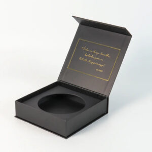 Magnetic Incense Holder Gift Box with Round Foam Insert