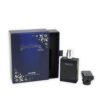 Navy Drawer Perfume Box with Ribbon Pull and Foam Insert Navy Drawer Perfume Box with Ribbon Pull and Foam Insert
