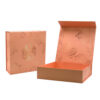 Peach Foil Printed Skincare Gift Box with Magnetic Closure Peach Foil Printed Skincare Gift Box with Magnetic Closure