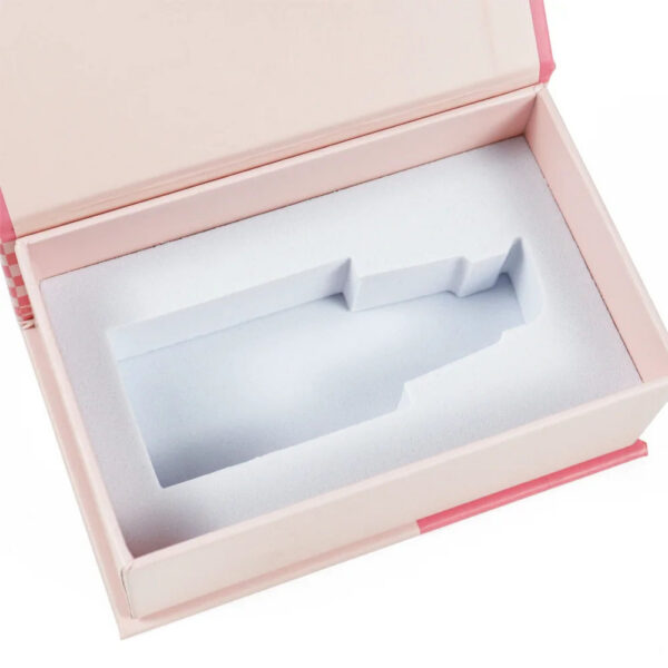 Pink Book-Style 30ml Body Oil Gift Box with Foam Insert