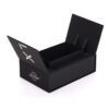 Raised inner tray with ribbon stays Raised inner tray with ribbon stays