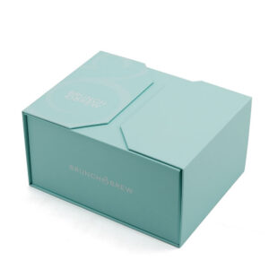 Printed Double-Door Brunch Gift Box with Magnetic Flaps