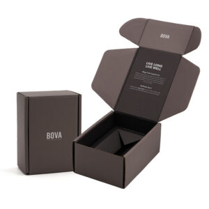 Printed Nutraceutical Mailer Box with Paperboard Insert