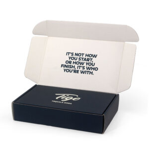 Printed Tequila Soda Can Mailer Box