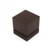 Rigid Croc Texture Candle Jar Box with Molded Black Insert Rigid Croc Texture Candle Jar Box with Molded Black Insert