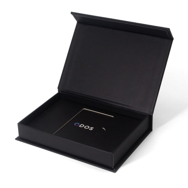 Rigid Magnetic Payment Card Box with Logo Printed Insert Rigid Magnetic Payment Card Box with Logo Printed Insert